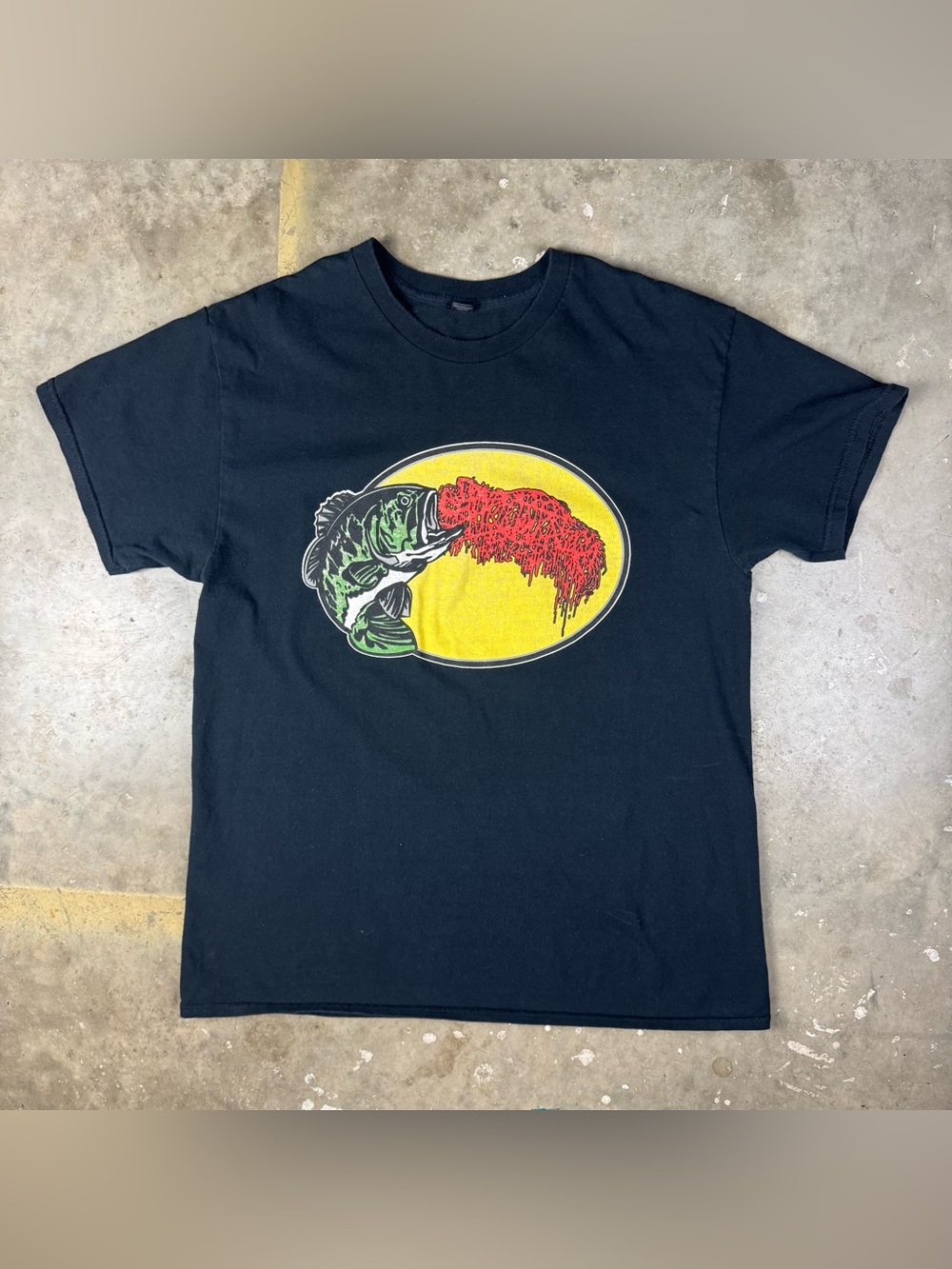 Sanguisugabogg T-Shirt Size Large Death Metal Hardcore Deathcore Band Tour Tee
